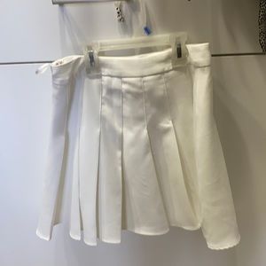 White Tennis Skirt